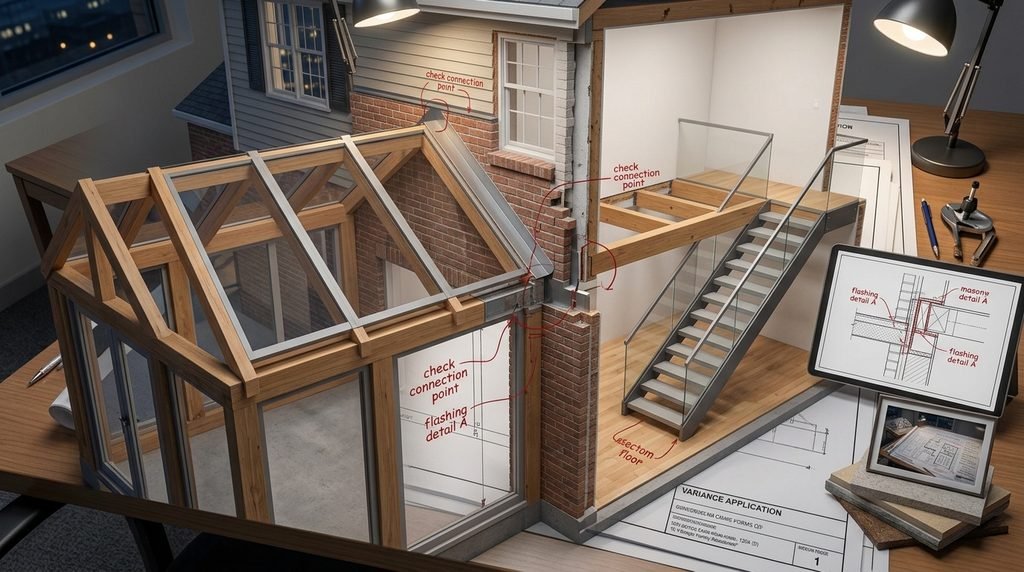 Consider How the Addition Connects to the Existing House