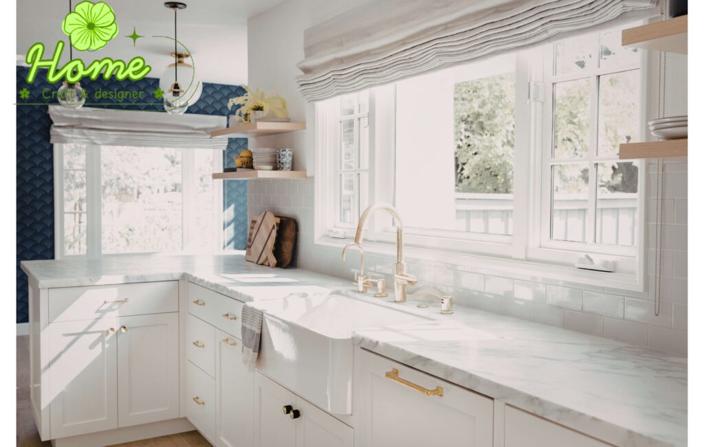 Energising yellow kitchen accent wall demonstrating colour psychology in a home setting