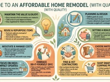 How to Plan an Affordable Home Remodel Without Sacrificing Quality
