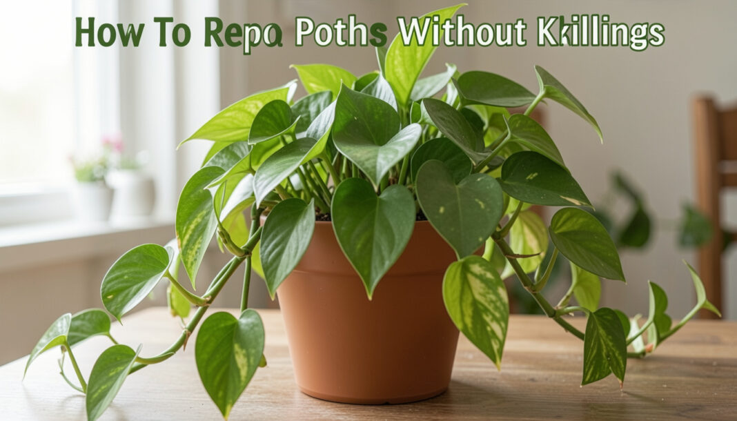 How to Repot Pothos Without Killing It