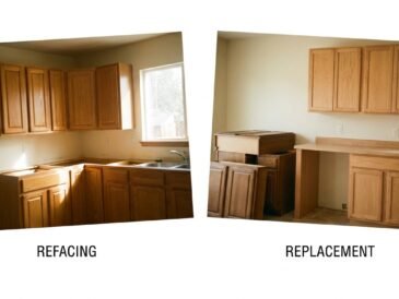 Kitchen Cabinet Refacing vs. Replacement