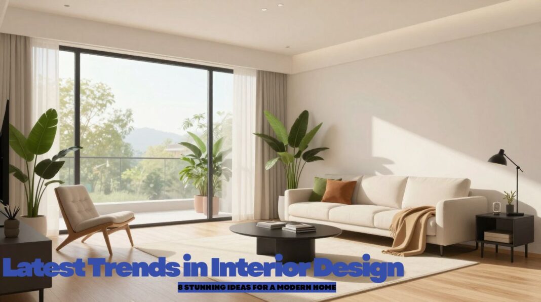 What Are the Latest Trends in Interior Design 8 Stunning Ideas for a Modern Home